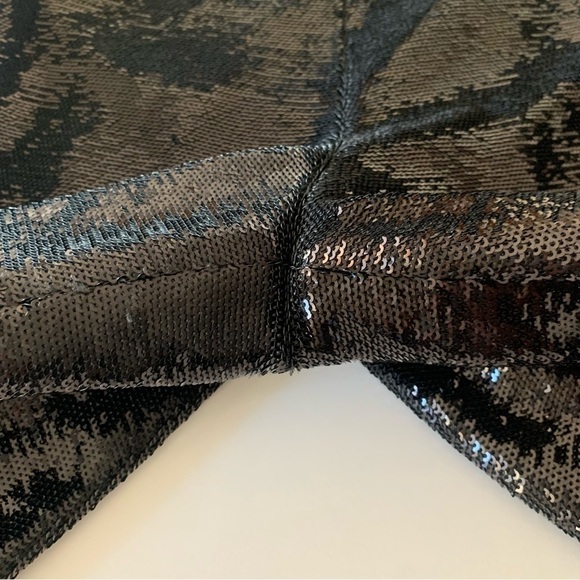 Maje Party Sequin Black Culottes - Picture 6 of 11